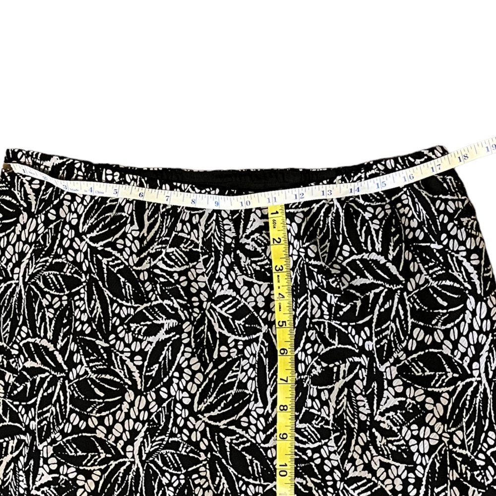 Lane Bryant Maxi Skirt, Black White | 14/16 - Picture 6 of 10